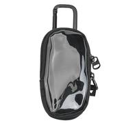 Opatiny MP3 Player Case for Sony NW-E394, Nylon Protective Pouch with Mesh Compartment for Earphones Cables Flash Drives, 5.5 x 2 x 11 cm, Black