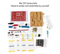 Opatiny Multifunctional Electronic Instrumentation Soldering Practice Kit with Voltage, Current & Temperature Measurement, DIY Electronics Assembly for Hobbyists and Education