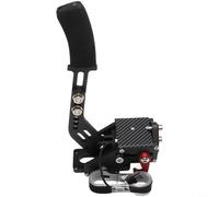 Opatiny PC USB Handbrake for Racing Simulators, 16-Bit with Adjustable Spring, Aluminum Build for Logitech G27 G29 G920 Wheels(Black)