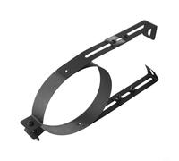 Opatiny Pipes Brackets Stainless Steel Chimney Pipe Wall Support Bracket, for Various Chimney Flue, Heating Stove or Fireplace 11.02 x 5.91 x 0.98 Inche