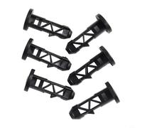 Opatiny Plastic Bin Lid Hinge Pins Black Replacement Parts for 240L Household Commercial Waste Container with Round Head Design 67mm x 31mm(3 Pairs)