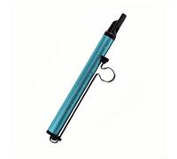 Opatiny Professional Slide Whistle Flute with for Scale, for Dual Tone Aluminum Alloy & ABS Wind Instrument Music Education and for Performance, 24.5cm(Blue)