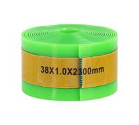 Opatiny Puncture-Proof Bicycle Tire Liner for 26 700C 27.5 29 Inch, Lightweight for TPU Inner Tube Pad with Fiberglass Protection, Green(38 * 2300mm)