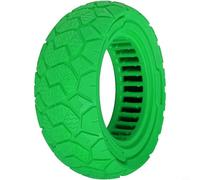 Opatiny Puncture-Proof Solid Tyre 9x3.0-5.5 G2 for Pro Electric Scooter, 9 Inch Anti-Slip Wheel, No-Inflation for Replacement Safe Outdoor Travel(Green)