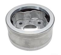 Opatiny Rear Drive Shaft Damper Metal Silver, Vibration Damping For Stabilizer For Compatible Trucks 2012-2023, Direct Replacement