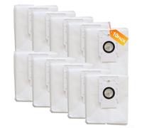 Opatiny Replacement Dust Bags for 360 S8 Plus/Botslab S8 Plus/HONOR Choice R2 Plus Vacuum Cleaners, 10 Pack