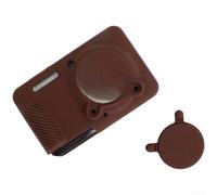 Opatiny Silicone Camera Case for Kodak FZ55 - Shockproof Protective Cover with Lens Cap - Scratch Resistant Soft Skin(Coffee Color)