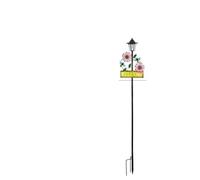 Opatiny Solar Garden Lights Solar Lamp with Welcome Sign Outdoor Solar Stake Light