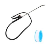 Opatiny Stainless Steel Hose Sprayer Wand with Rotating Nozzle and Thread Connector