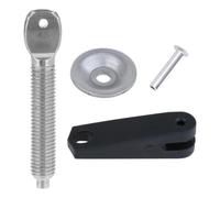 Opatiny Stainless Steel Outboard Transom Clamp Handle Bolt 4HP to 15HP 2- Engine Kayak Inflatable Boat Motor Replacement Part 6E0-43116-01