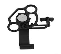 Opatiny Steering Wheel for PS5 Controller Racing Games, Ergonomic Grip and Space-Saving Design Racing Wheel Attachment Steering Wheel Controller, Black