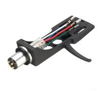 Opatiny Turntable Cartridge AT3600L Headshell Silver Metal(Black)