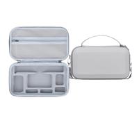 Opatiny Waterproof PU Leather Carrying Case for DJI Osmo Action 6, Portable with Adjustable Shoulder Strap, Compact Design for Travel and Outdoor Use