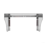 Opatiny Waterproof Socket Cover Stainless Steel Socket Rain Shield Doorbell Cover For Wall Plates Home Garden Charge Switch Protection (205mm)