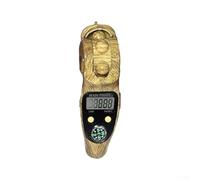 Opatiny Wooden Electronic Hand Counter, With LCD Digital Display, Portable Meditation Prayer Bead Counter, Manual Reset Device, for Relaxation/Active Fingers/Prayer(Peach wood)