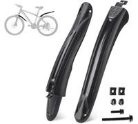 OPBVXQ Bike Fenders for Cannondale Habit Carbon, Bike Mudguards Set 24-29 Inch, Front Rear Bicycle Mudguards Adjustable, for Mountain, Road, Trekking & City Bikes,B