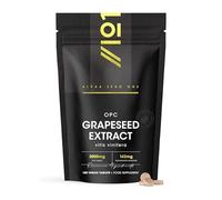 OPC Grape Seed Extract 3,000mg - Standardised 95% OPCs - 180 Vegan Tablets - Made from Italian Vineyard Grapes - 6 Months Supply - By Alpha01