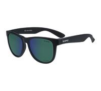 OPC Lifestyle Ibiza Sunglasses - Matt Black/ Green with polarisation