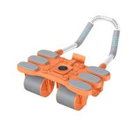 Opdestn Ab Roller,4-Wheel Muscle Workout Auto Rebound Ab Roller - Anti-Slip Grip Strength Training Equipment for Sports Enthusiasts Teens Athletes Women Men Adults