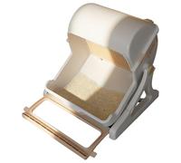 Opdestn Automatic Cat Litter Box - Semi-Automatic Litter Boxes | Large Cleaner Odorless Safety Multi-Pet Open-Top Design for Cabinet Outdoor Apartment Furniture Indoor Corner