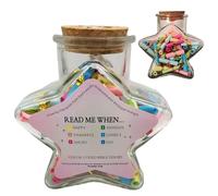 Opdestn Bible Verses in A Jar - Daily Scripture Jar | Daily Prayer Encouragement Supplies for Reflection, Small Tabletop Bible Ornament