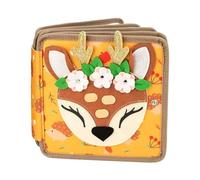 Opdestn Busy Toy, Felt Busy Toy for Kids, Early Education Quiet Activity, Development Board for 1-3 Years Old Fine Motor Skills Training