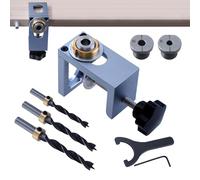 Opdestn Cabinet Door Jig | Aluminium Alloy Cabinet Door Positioning Tool,Quick Alignment Guidance Adjustable Position Aid for Carpentry Drilling Lifting Home Furniture