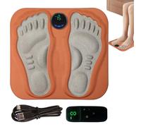 Opdestn Foot Massager Mat | Foot Massage Pad | with Remote 3D Texture Reflexology Pad USB Pressure Points Feet for Sleep Workplace Athletes Workout Mother Elderly