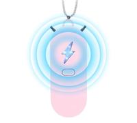 Opdestn Neck Air Purifier | Air Ionizer Necklace | Negative Ion Generator Portable Filter for Purifying Peculiar Smell in Car Kitchen Outdoor Sports Party