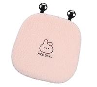 Opdestn Plush Car Seat Covers,Cartoon Bunny Pattern Warm Pad,Breathable Plush Cartoon Seat Covers for Cars - for Road Travel Business Trip Commuting Workplace Home SUV