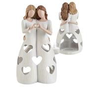 Opdestn Sisters Statues - Home Friendship Figure | Resin Figurines Keepsake Collectible Celebration Decoration for Tabletop Home Birthday Sisterhood Display
