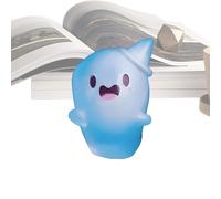 Opdestn Small Ghost Figurines - Cute Glowing In The Dark Miniature Ghost Statue for Outdoor,Holiday Atmosphere Props for Desks Bedrooms Living Rooms Bookshelves Fireplaces Festival