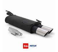 Opel Astra F Sport Exhaust Silencer 2x76mm MS-DESIGN