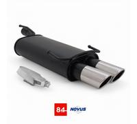Opel Astra F Sport Exhaust Silencer 2X76Mm SR-Design