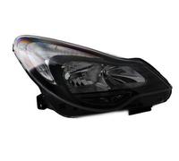 Prasco Headlight OP0354913 - Right Hand Black - Fits Opel/Vauxhall Corsa D 2011-2014