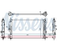 NISSENS 630762 Engine radiator