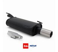 Opel Kadett E sport muffler 1 x 76 mm