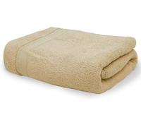 Opel tex Extra Large Super Jumbo Bath Sheets (100x200cm, 700-GSM) Luxury Towels Quick Dry Highly Absorbent Egyptian Cotton Soft Big Size Bathroom Hotel Quality Towel (Latte)