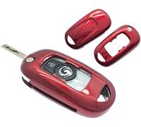 OPEL / VAUXHALL ABS HARD SHELL CASE KEY FOB PROTECTOR COVER COMPATIBLE MARK 7 ASTRA DESIGN ELITE TECH LINE ENERGY SRI 2016 2017 (RED)
