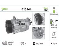 OPEL VIVARO A VAN 2.0 CDTI COMPRESSOR, AIR CONDITIONING 813144 VALEO