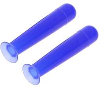 Opemg 2 Pcs Blue Silicone Soft Contact Lenses Small Suction Cups Stick,RGP Inserter Remover Cases,Applies Contacts Safely and Hygienically,Contact Lens Remover,Contact Lens Accessories