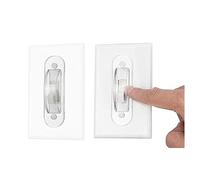 Opemg 2 Pcs Clear Wall Switch Guard, Toggle Switch Protection, Manual Operation, Clear Color