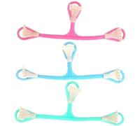 Opemg 3 Pcs Plastic Diaper Fasteners Nappy Belts Baby Belt Buckles Practical Design Use with Cloth Prefolds and Flats
