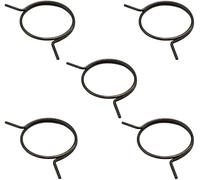 Opemg 5 Pcs Door Handle Springs, Replacement Door Handle Springs for Door Knob Handle Lever Latch Internal Coil Repair Spindle Lock Torsion Spring (Black,Size : FW-MSZNH)