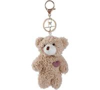 Opemg Brown Bear Plush Keychainzs, Stuffed Animals Bag Pendant, Kawaii Plush Rabbit Keychain, DIY Trinket Dog Plushs Keyring Cars Keychain Heart Teddy Bears ，Car Keychains Car Accessories