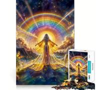 Open Arms for Abundance 1000 Piece Jigsaw Puzzles for Teenagers Jigsaw Memory Lift Light Relax Image Assembly (38x26cm)