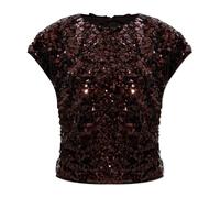 Open-back Top - female - Ganni - Blouses - Brown - S - Blouses & Shirts S