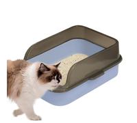 OPEN BEDDING - SPACIOUS & EASY TO CLATE CAT BEDDING | Open Uncovered Litter For Cats | Durable And Simple Design For Easy Access | Litter Box Ideal For Cats And Cats