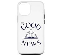 Open Bible and Jesus Cross. Share The Good News Case for iPhone 12/12 Pro