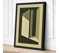 Open Book Composition Art Canvas Wall Art Print 18x12 Inch (46 x 30 cm)